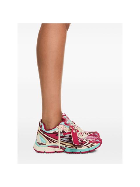 Be Right Back fishnet sneakers