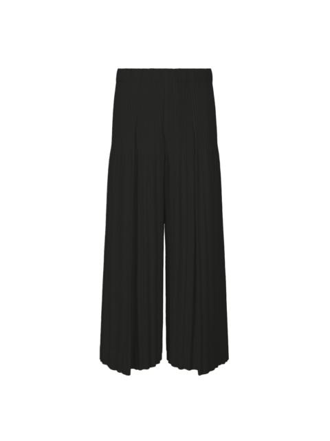 NOVEMBER AW25 WICKERWORK MESH PANTS - BLACK