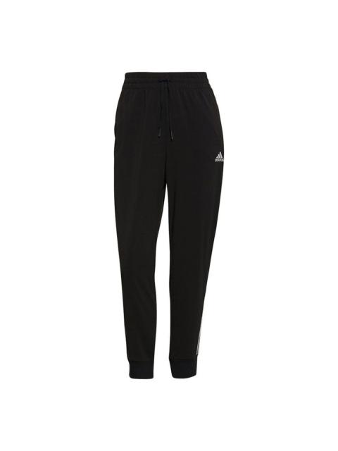 (WMNS) adidas Essentials 3-Stripes 7/8 Pants 'Black' GR9604
