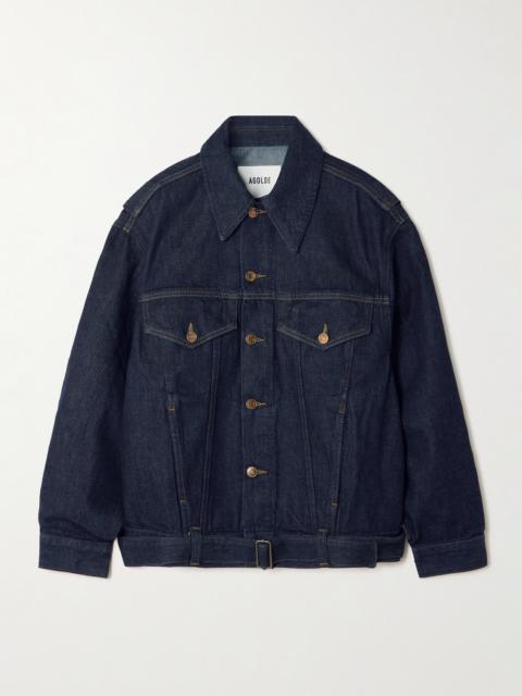 Merritt Belted Denim Jacket