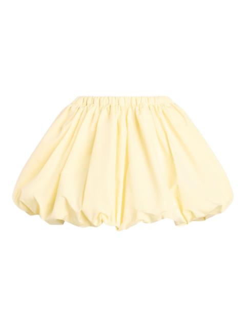 elasticated bloomer mini A-line skirt