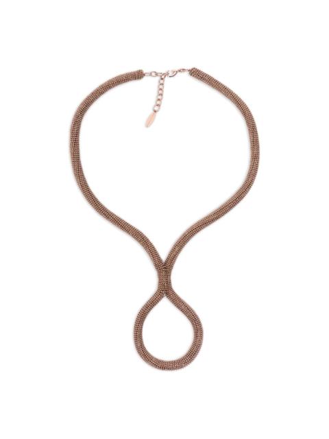 beaded-detailing necklace