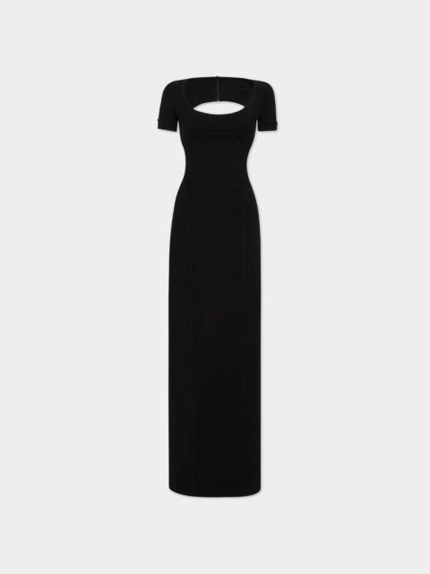 BODYCON CUT-OUT LONG DRESS