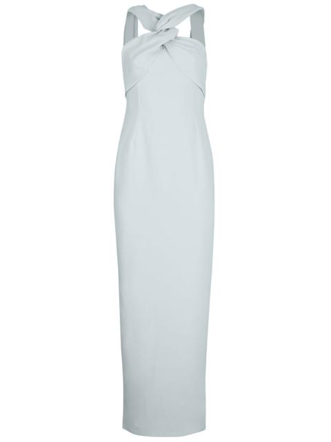 Rona Cape Dress - Blue