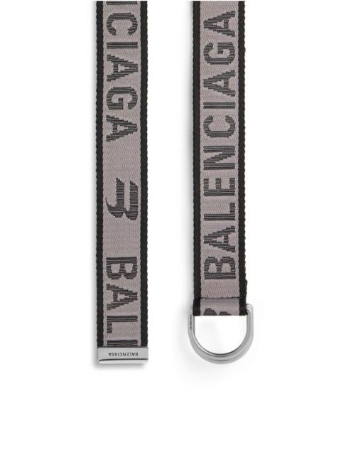 Men's D Ring Belt in Black