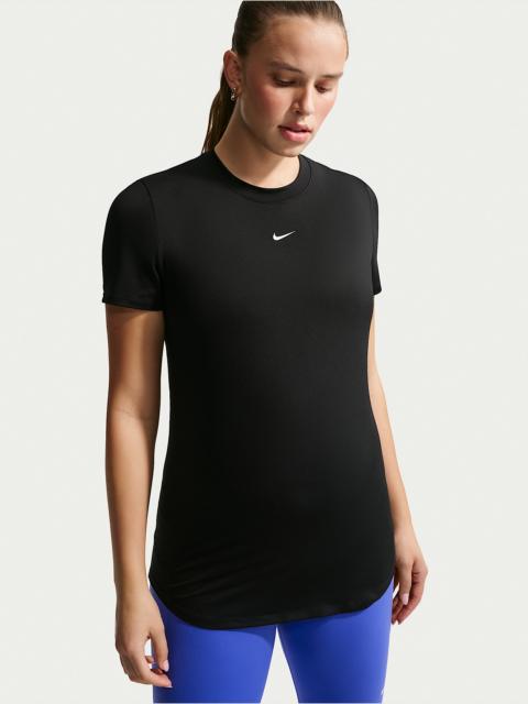 Nike (M) One Women's Dri-FIT Slim-Fit Short-Sleeve Top (Maternity)