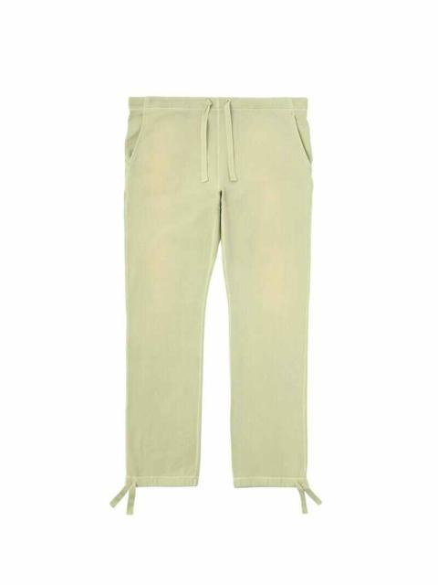 SWEAT PANTS DMGD LT.GREEN