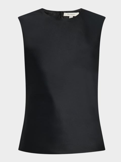 Bias Cut Sleeveless Top