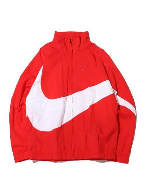Nike Big Swoosh Sportswear Woven Jacket Men's Red AR3133-658