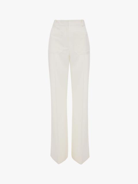 Alina Trouser In Ivory