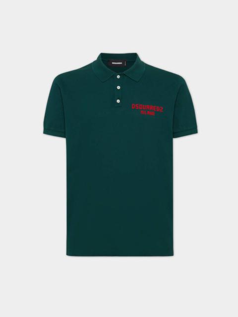 DYED TENNIS FIT DSQUARED2 MILANO POLO
