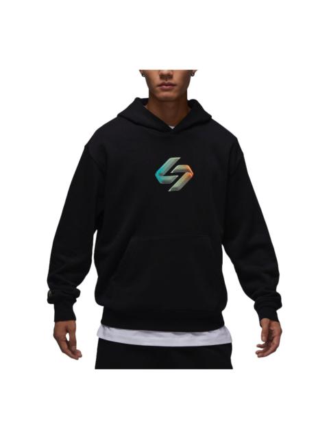 Air Jordan Luka Graphic Hoodie Asia Sizing 'Black' HF8091-010
