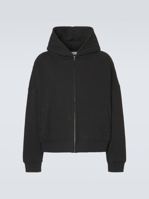 Eternal Zip cotton fleece hoodie
