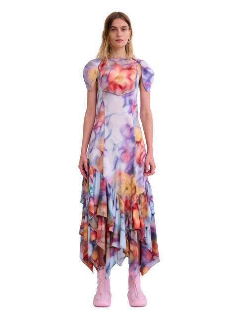 BARBED FLORAL HILLARY DRESS