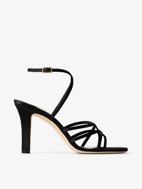 Strappy
Black Satin Sandal