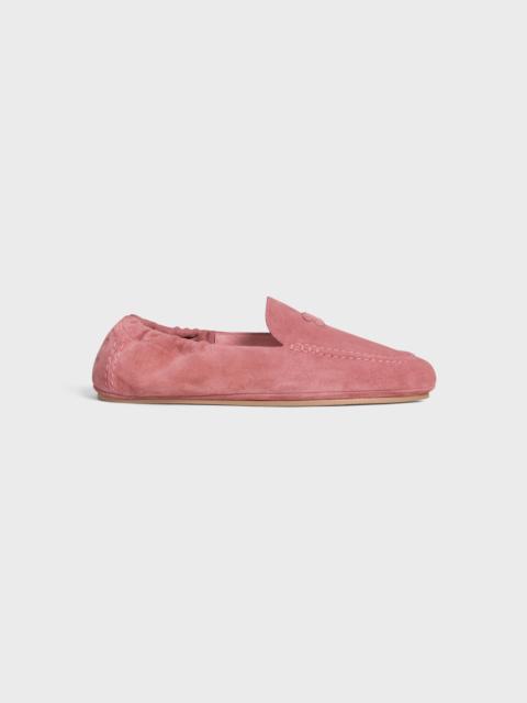 CELINE ADAM LOAFER  IN SUEDE CALFSKIN