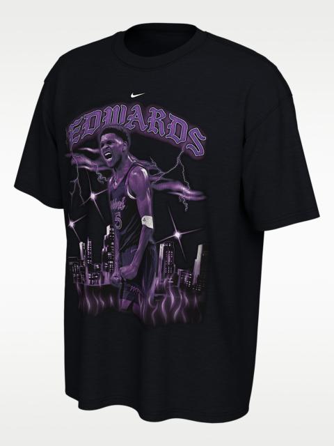 Anthony Edwards Minnesota Timberwolves City Edition Nike NBA T-Shirt