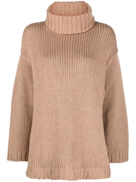 Desert chunky-knit jumper