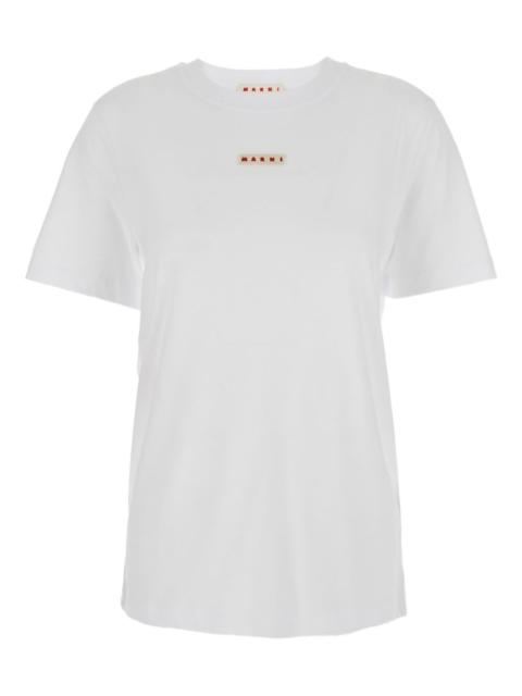 logo-embellished T-shirt