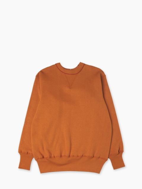 WAREHOUSE & CO. LOT 403 PLAIN SWEATSHIRT DARK ORANGE