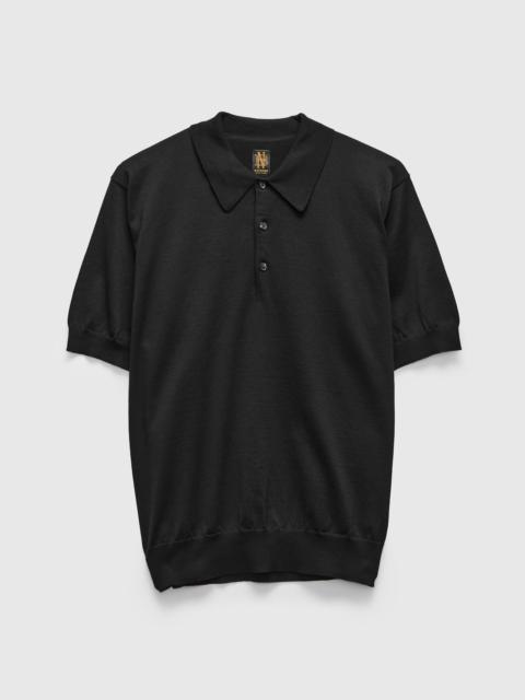 Caribbean Sea Island SS Polo in Black