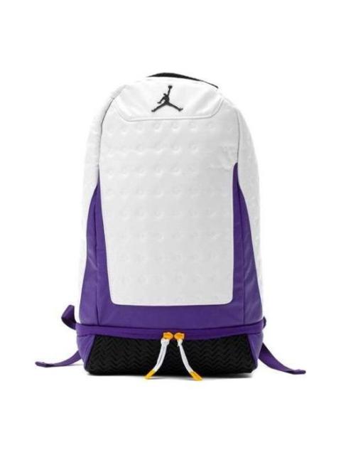 Air Jordan Retro 13 Backpack 'White Purple' 9A1898-P6N