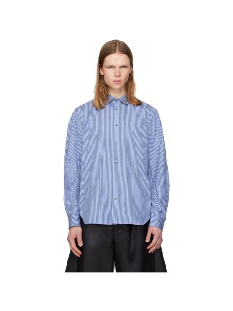 Blue Poplin Shirt