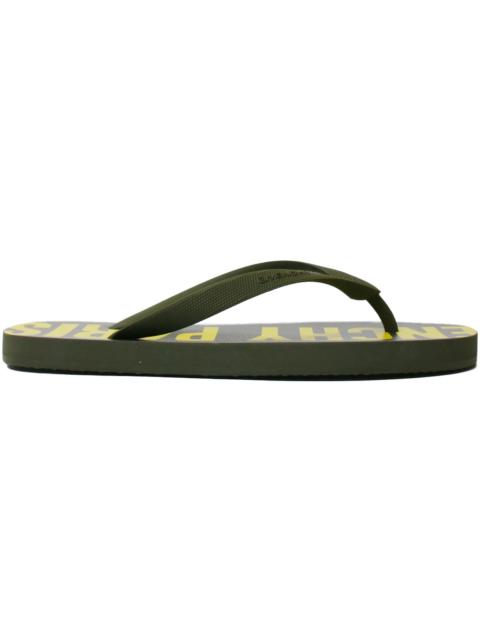 Givenchy Favelas Sandal Khaki Yellow