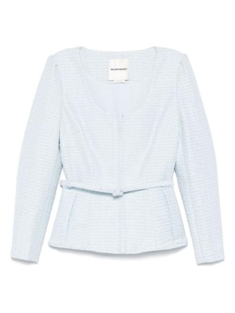 bouclé jacket