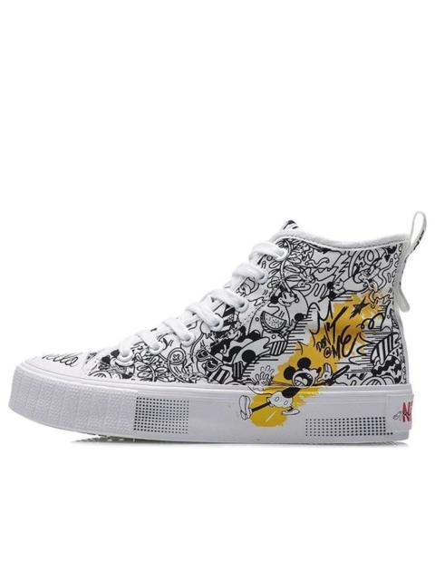 (WMNS) Li-Ning Crazy Leisure x Disney 'White Black' AGCP338-5