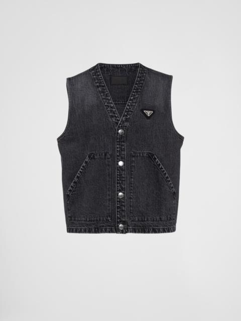 Denim vest