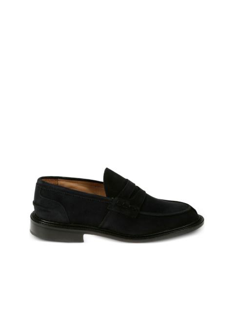 James suede loafers