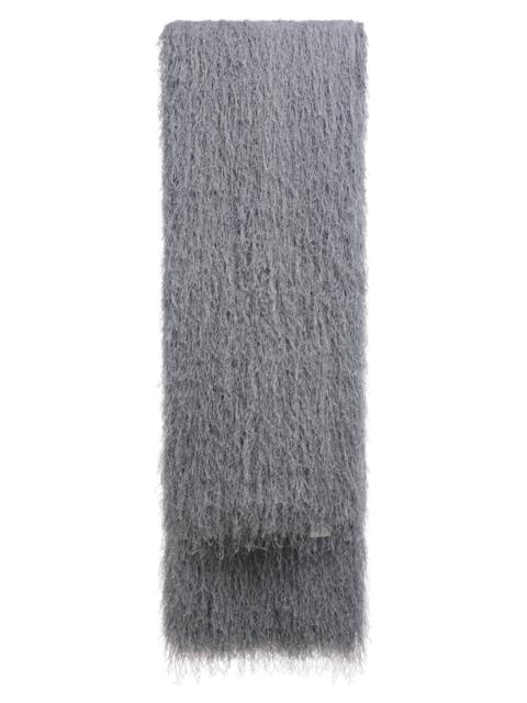 FRINGING WRAP AROUND SCARF | DARK GREY