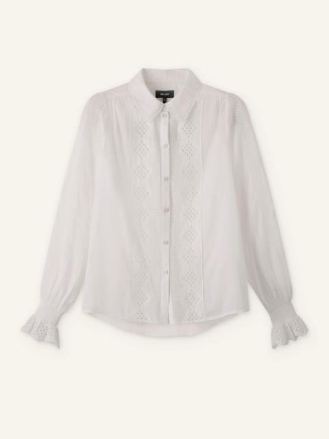 Broderie Detail Shirt
