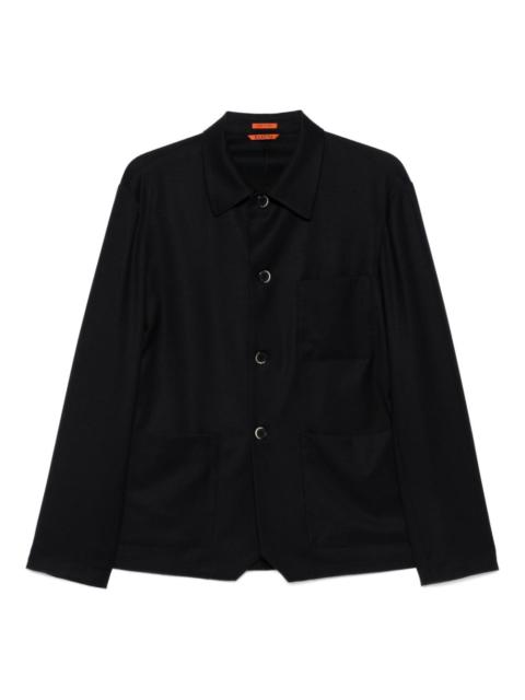 patch-pocket shirt jacket
