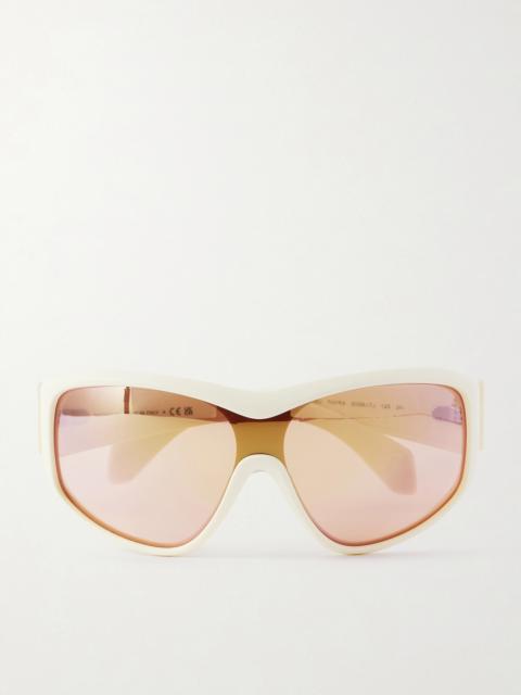 Thyra Oval-frame Ski Sunglasses