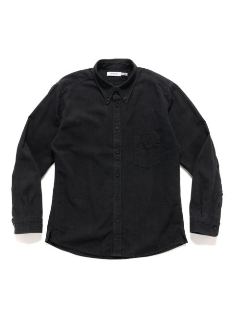 nonnative Dweller L/S B.D. Shirt C/L Oxford Black | REVERSIBLE