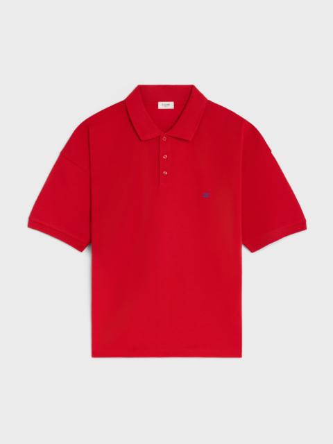 polo shirt IN PIQUE COTTON JERSEY