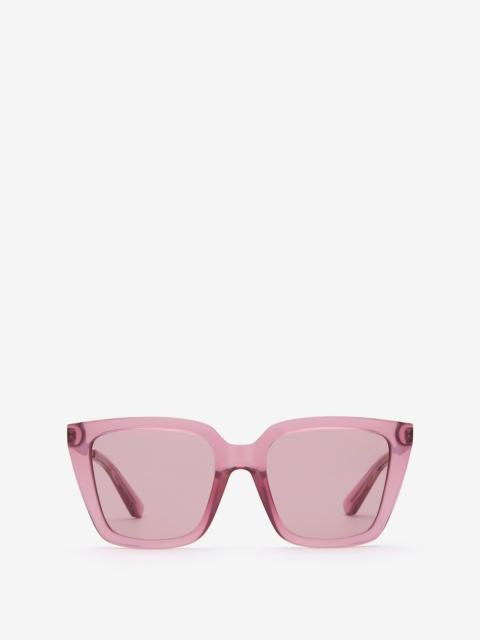 Check Engraved Square Sunglasses​