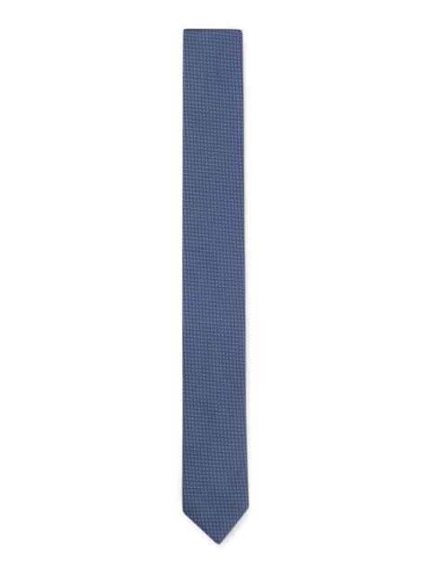 SILK TIE WITH JACQUARD PATTERN