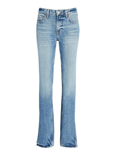 Hailey Split-Hem Bootcut Jeans