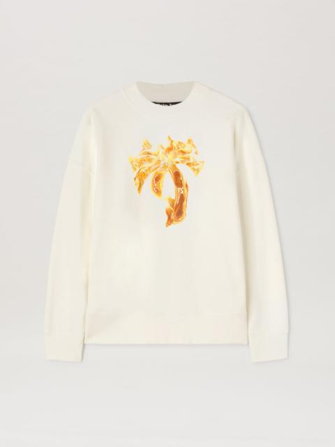 Burning Palm Crewneck Sweatshirt