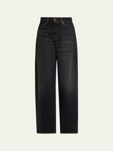 Roomy Tuxedo Jeans