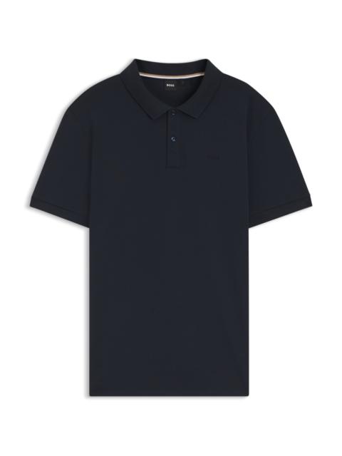 PALLAS POLO SHIRT IN COTTON PIQUÉ WITH LOGO DETAILS