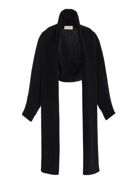 Suki Wool-Blend Shrug black