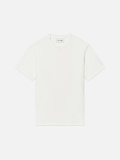 Duo Fold Tee in White