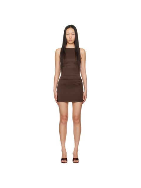 Brown Jones Minidress