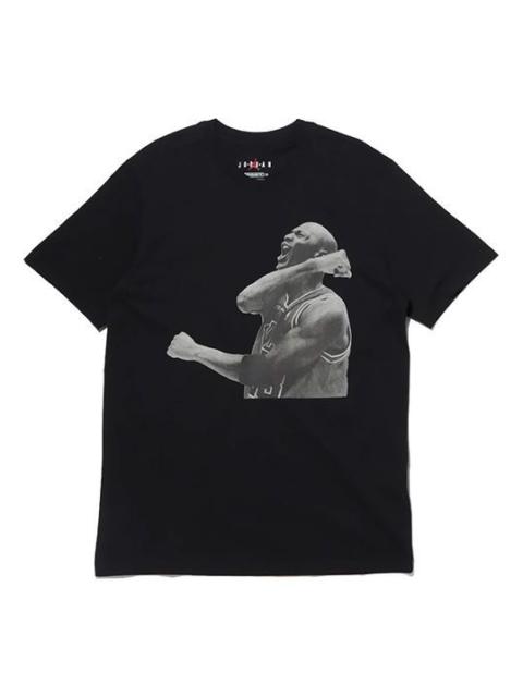 Air Jordan Breathable Round Neck Short Sleeve Black CN3589-010