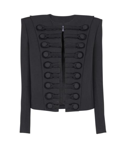 Grain de poudre edge-to-edge spencer jacket