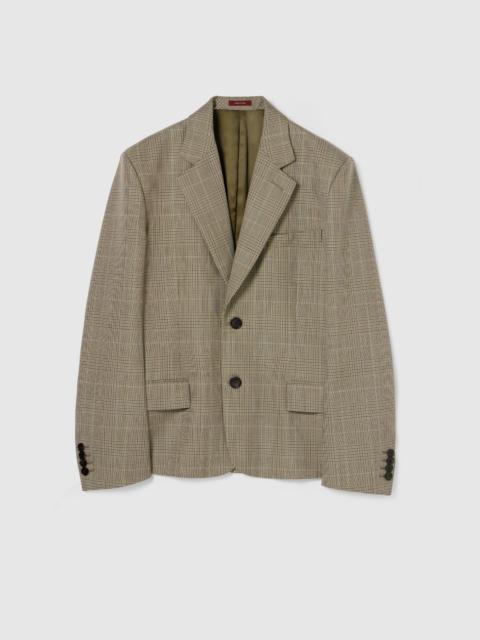 Prince of Wales wool jacket